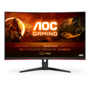 AOC C32G2ZE 31.5" 240Hz 0.5Ms Curved FullHD | Gaming