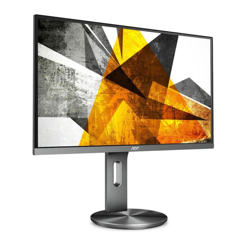 AOC Professional 27″ UHD 4K IPS U2790Pqu | Silver/Gray thumbnail 2