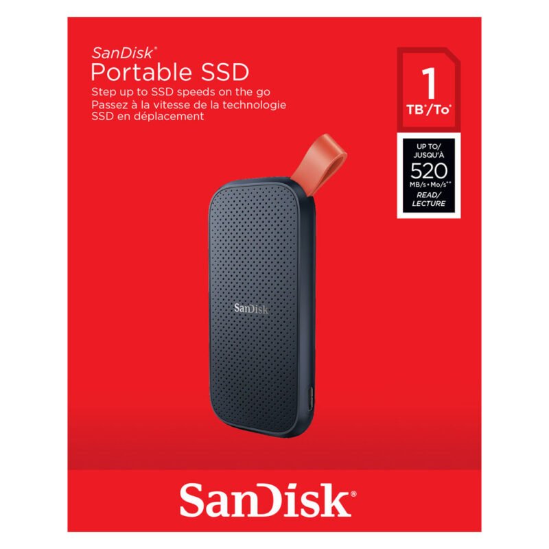 Sandisk Portable Ssd 1tb Extrenal Lv4tech 3466