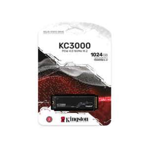 1024GB Kingston KC3000 M.2 NVMe PCIe4.0 SSD