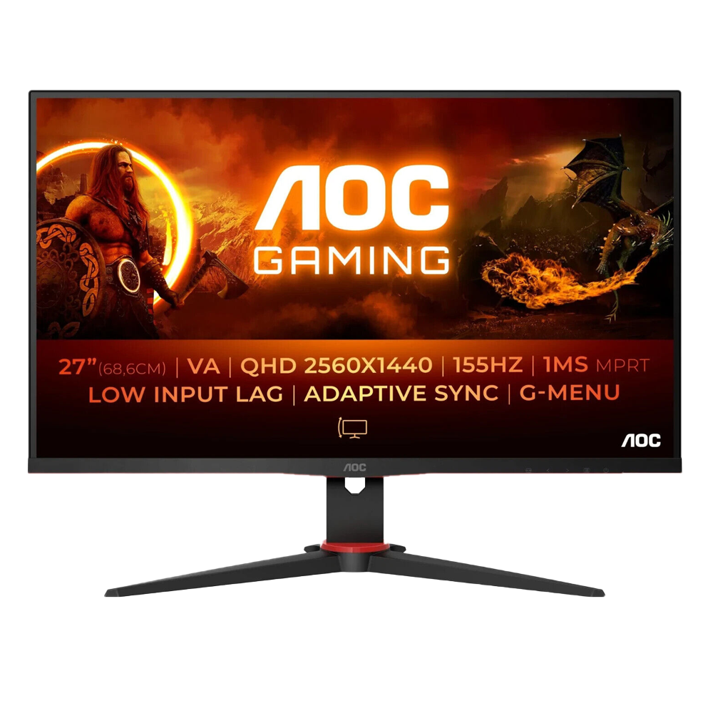 AOC Q27G2E 27″ 2K QHD 155Hz Gaming – LV4Tech