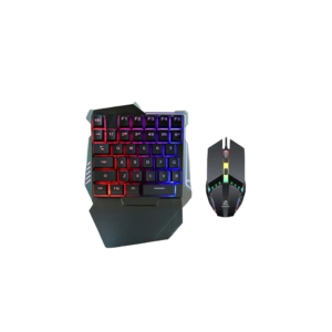 One-Hand Gaming Keyboard+Mouse RGB