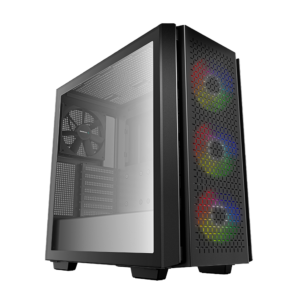 DeepCool CG560 RGB Gaming ATX Window Black | MidTower