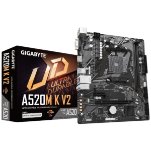 Gigabyte A520M K v2 AMD DDR4 | Gaming M-ATX AM4