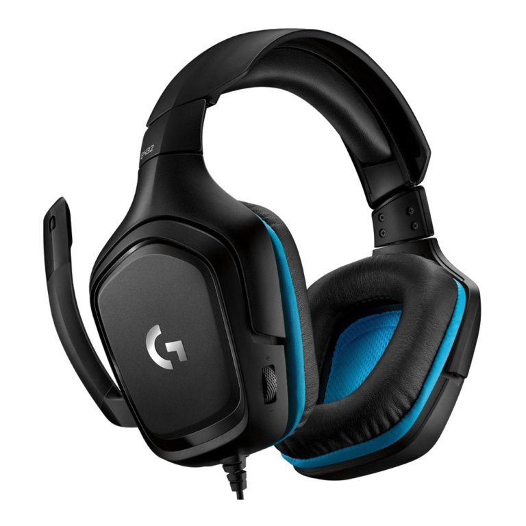 Logitech G432 Gaming Headset 7.1 Surround | Black Blue thumbnail 3