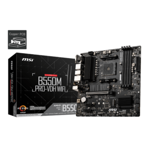 MSI B550M Pro-VDH WIFI M-ATX | AMD AM4