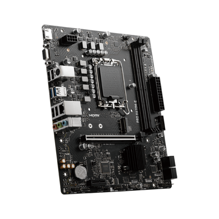 MSI Pro H610M-E DDR5 | M-ATX Intel S1700 thumbnail 4