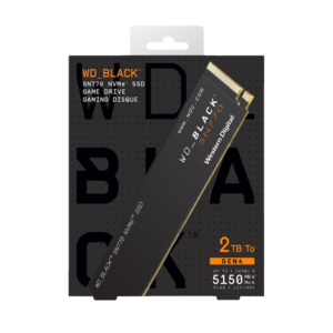 WD Black 2TB SN770 NVME M.2 PCIe4.0 2280 | WDS200T3X0E