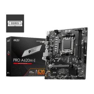 MSI Pro A620M-E DDR5 M-ATX AMD AM5