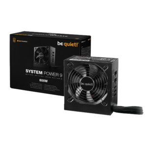 beQuiet! System Power 9 CM 600W 80+ Bronze SemiModular Gaming BN302