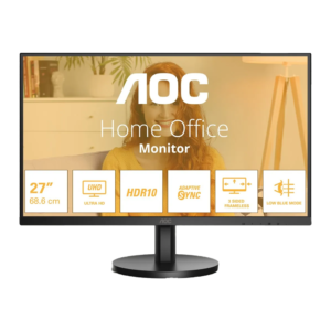 AOC 27″ 4K UHD LED HDR10 10BIT HOME/OFFICE | U27B3M