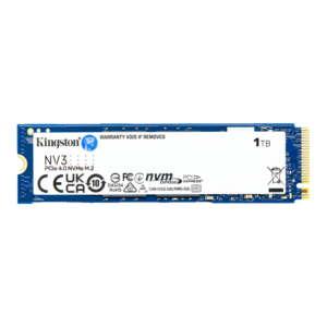 M.2 1TB Kingston NV3 NVMe PCIe 4.0 6000MB/s