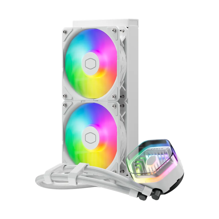 COOLER MASTER MasterLiquid 240 Atmos ARGB White | Gaming AIO
