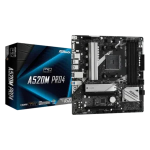 ASRock A520M Pro4 AMD AM4 DDR4 m-ATX