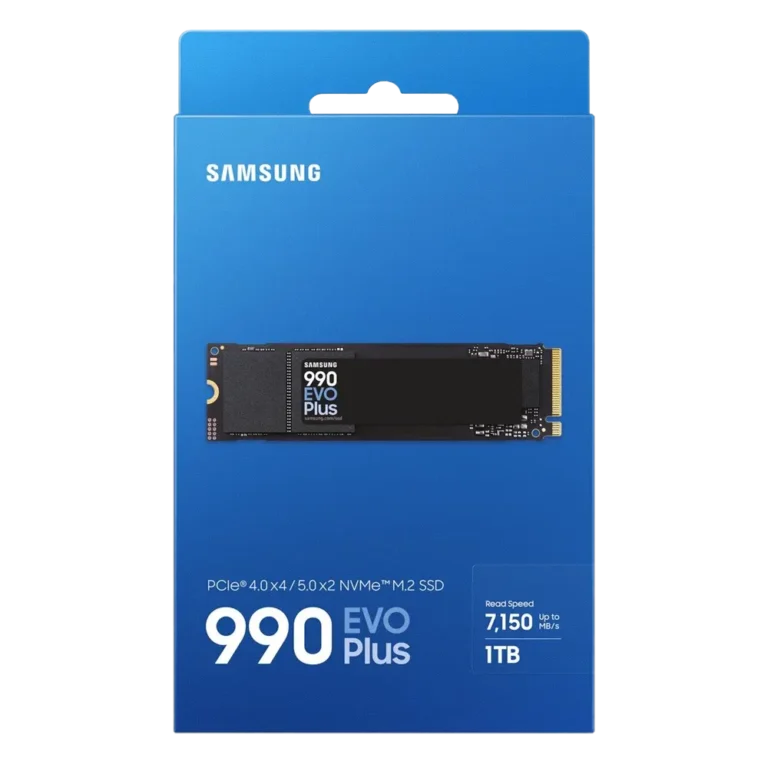 1TB Samsung 990 Evo Plus M.2 NVMe 5.0 7150MB/s