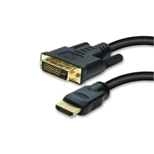 DVI-D 24+1 to HDMI (ST-ST) 2m adapter cable black