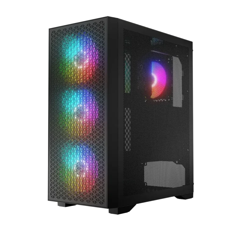 LOGIC DART PRO ARGB FullMesh TypeC | Gaming Black thumbnail 2