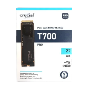 2TB Crucial T700 NVMe PCIe 5.0 12400 MB/s M.2 2280