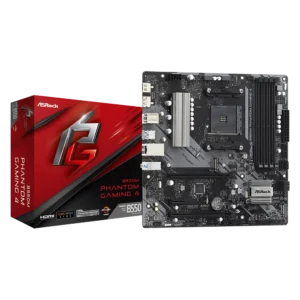 ASRock B550M Phantom Gaming 4 | AMD AM4 M-ATX