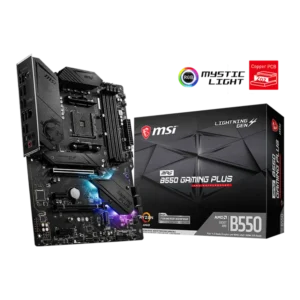 MSI MPG B550 GAMING PLUS Gaming | AMD AM4 ATX