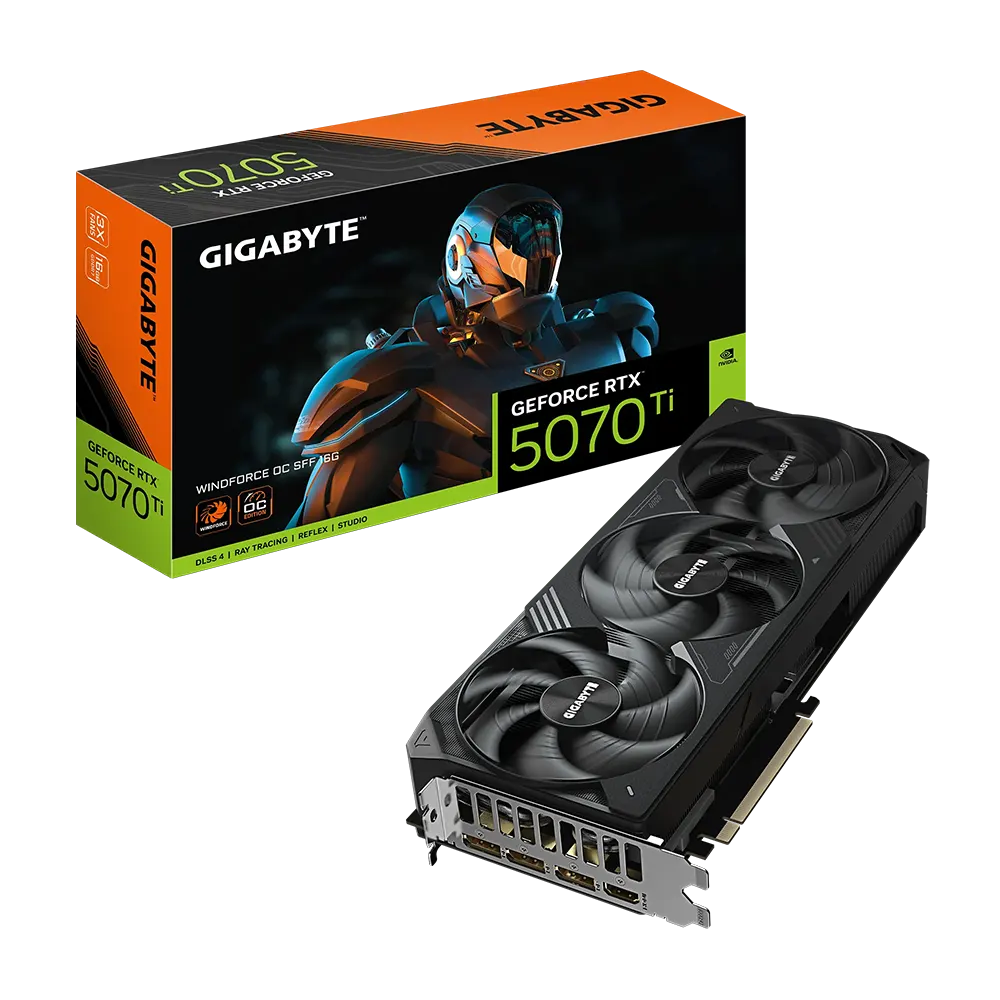 GeForce RTX 5070 Ti WINDFORCE OC SFF 16G