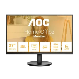 AOC 27″ FHD LED IPS 100Hz USB C 65W PD HOME/OFFICE | 27B3CA2