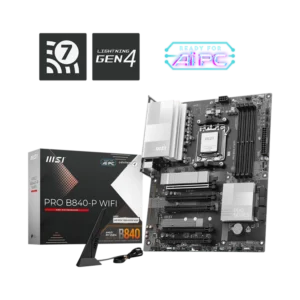 MSI Pro B840-P WIFI7 AI Ready Pro Series | AMD AM5 ATX