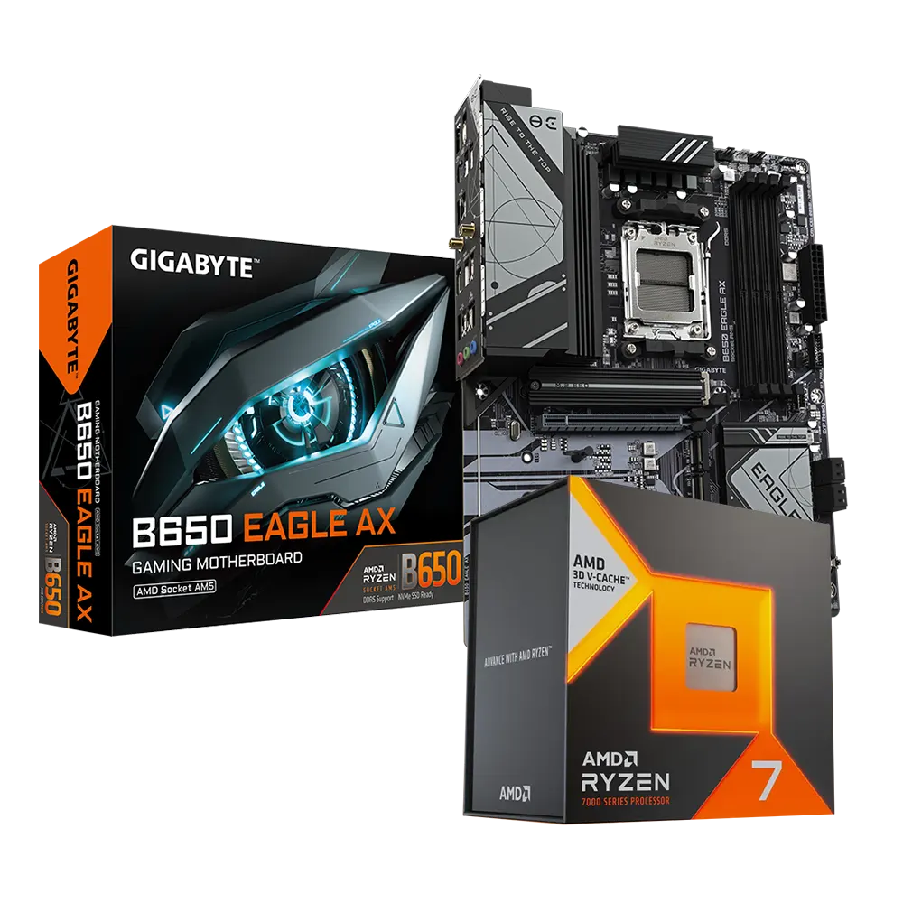 Ryzen Combo R7 7800x3D + B650 Motherboard | Gaming KIT
