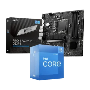 Intel Combo i5-12400F + B760M Motherboard | Gaming KIT
