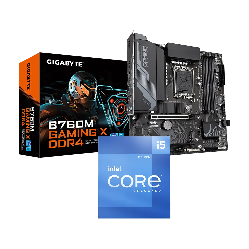 Intel Combo i5-12600K + B760M Motherboard | Gaming KIT