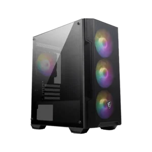 MSI MAG Forge M100A ARGB Gaming Black | M-ATX