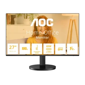 AOC B3 Q27B3CF2 Monitor 27" 2K 1440P USBC PD 65W Black
