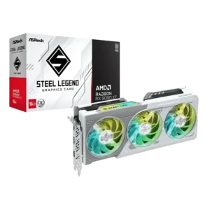 Asrock RX9060XT Steel Legend 16GB OC White RGB | Gaming