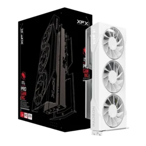 XFX SWIFT RX 9060XT OC White 16GB | Gaming 3Fan