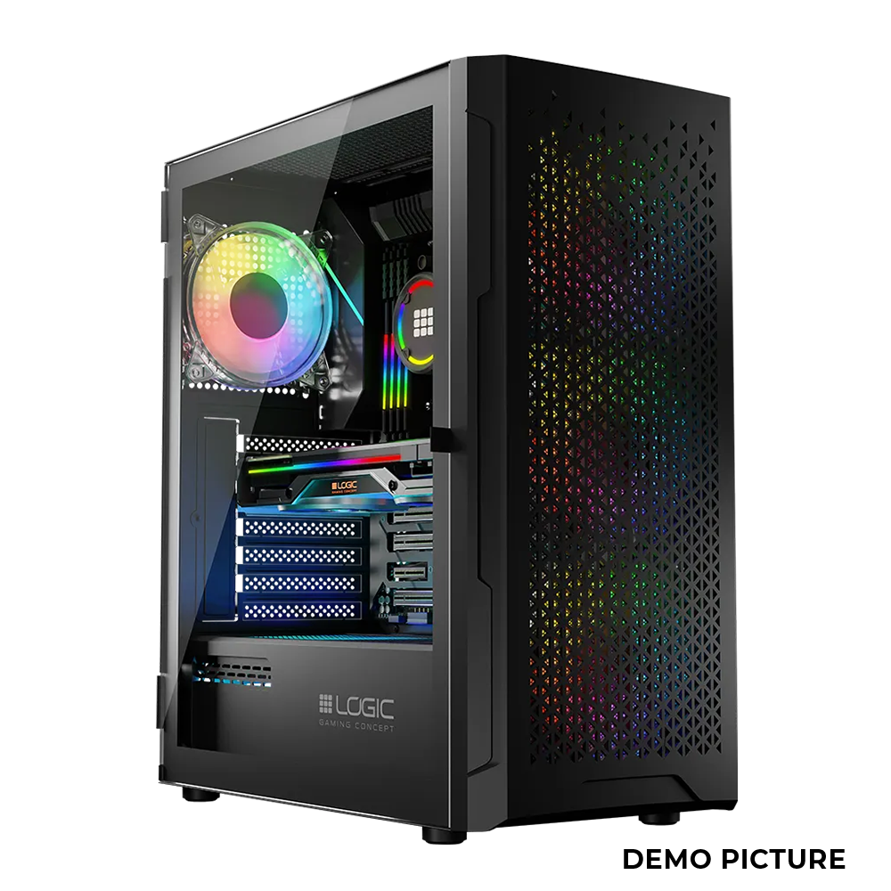 Intel FullRGB Performance Gaming PC i5Gen14/16GB RGB/1TB NVMe/RTX4060