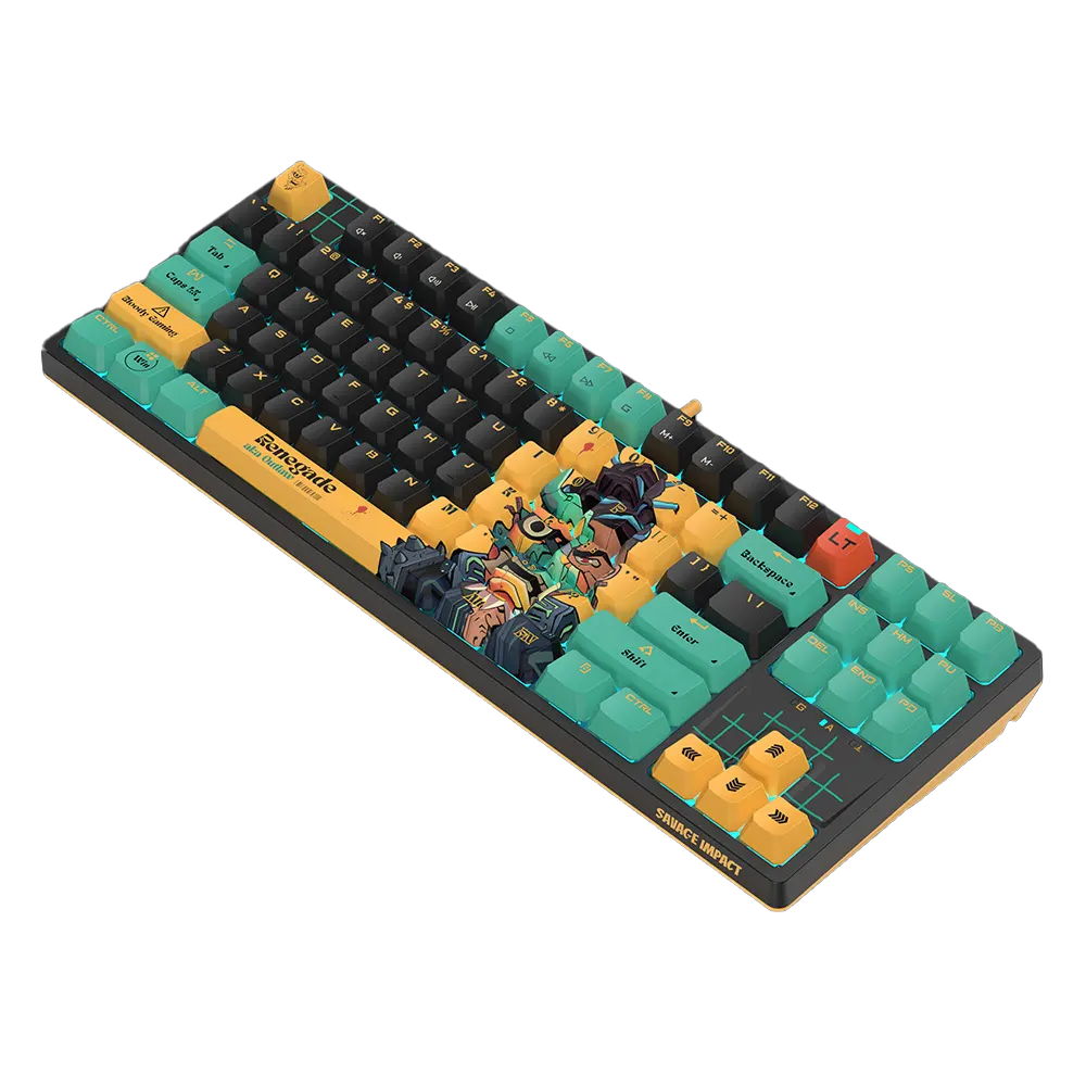 Bloody RENEGADE AT87 Alpha Mechanical Optical Switch Gaming RGB - Figura 2