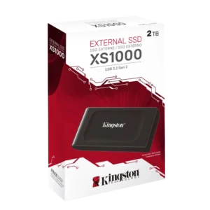 Kingston 2TB XS1000 External SSD USB 3.2 Gen 2 1GBs