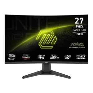 MSI MAG 276CF E20 27" 200Hz Curved FullHD IPS HDR Gaming Monitor