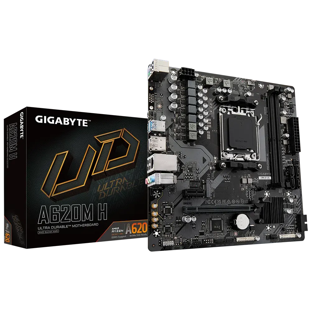 GIGABYTE A620M H DDR5 | Gaming AMD AM5 M-ATX