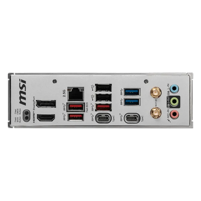 MSI B650M PROJECT ZERO WIFI6 AMD AM5 DDR5 Gaming thumbnail 5