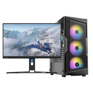 Ryzen SET RGB Gaming PC R5 5600/RTX5050/16/512/24" 180Hz
