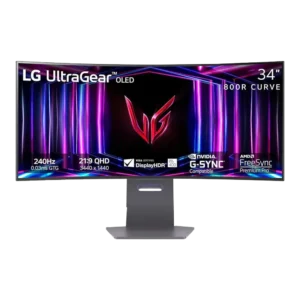 LG 34" Ultragear OLED Curved Gaming 240Hz 2K QHD UltraWide | 34GS95QE-B