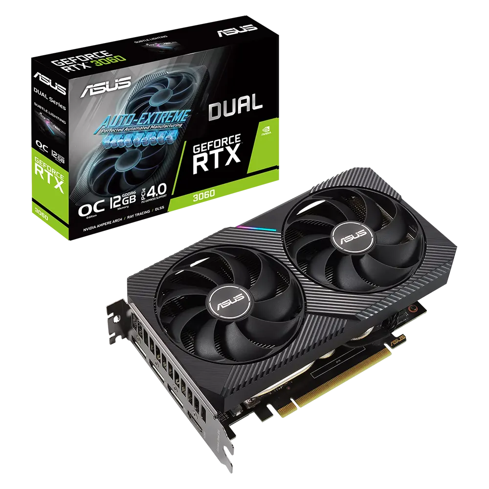 ASUS Dual RTX 3060 12GB V2 OC | Gaming