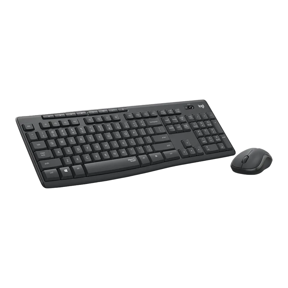 Logitech MK295 Silent Graphite Wireless Keyboard Mouse Combo - Figura 2