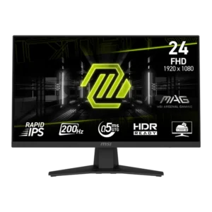 MSI MAG 244F 24" 200Hz FHD Rapid IPS | Gaming Monitor
