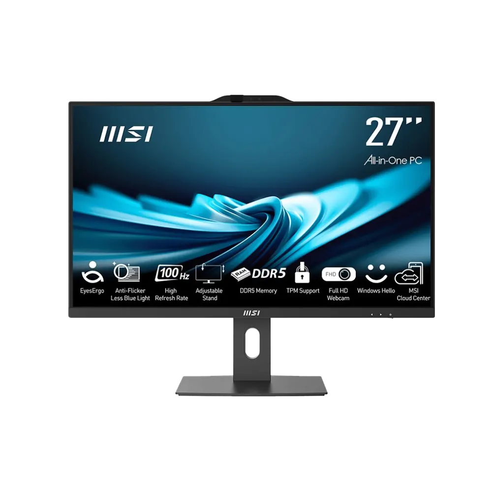 MSI Pro AP272P AIO 27" i5-14400/16GB DDR5/512/Wi-Fi 6E Black | 14M-867XEU
