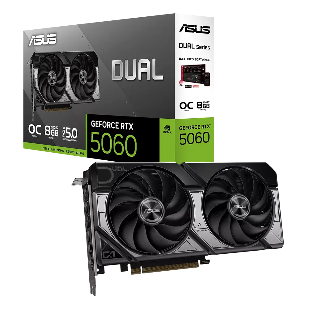 ASUS DUAL RTX 5060 8GB OC Dual Fan | Gaming