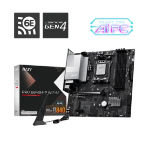MSI Pro B840M-P WIFI6E AM5 M-ATX | Gaming