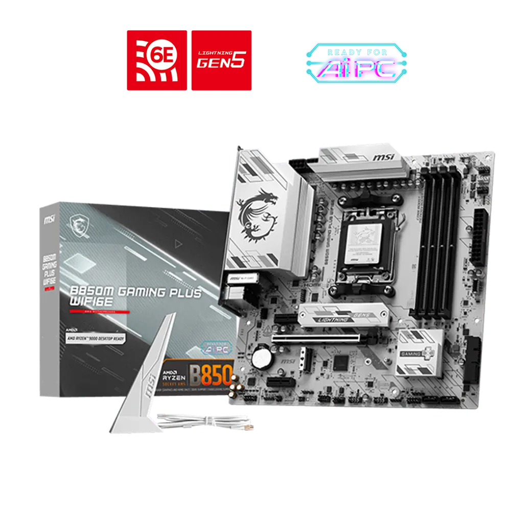 MSI B850M Gaming Plus WIFI6E M-ATX AM5 | Gaming