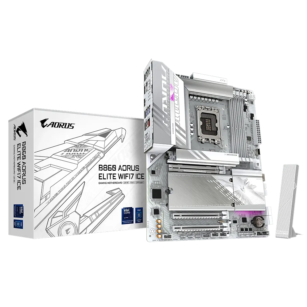 Gigabyte B860 AORUS ELITE WF7 ICE | Intel S1851 Gaming